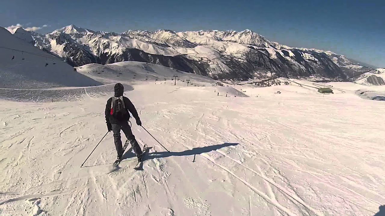 Descente Ski Peyragudes 12/02/12