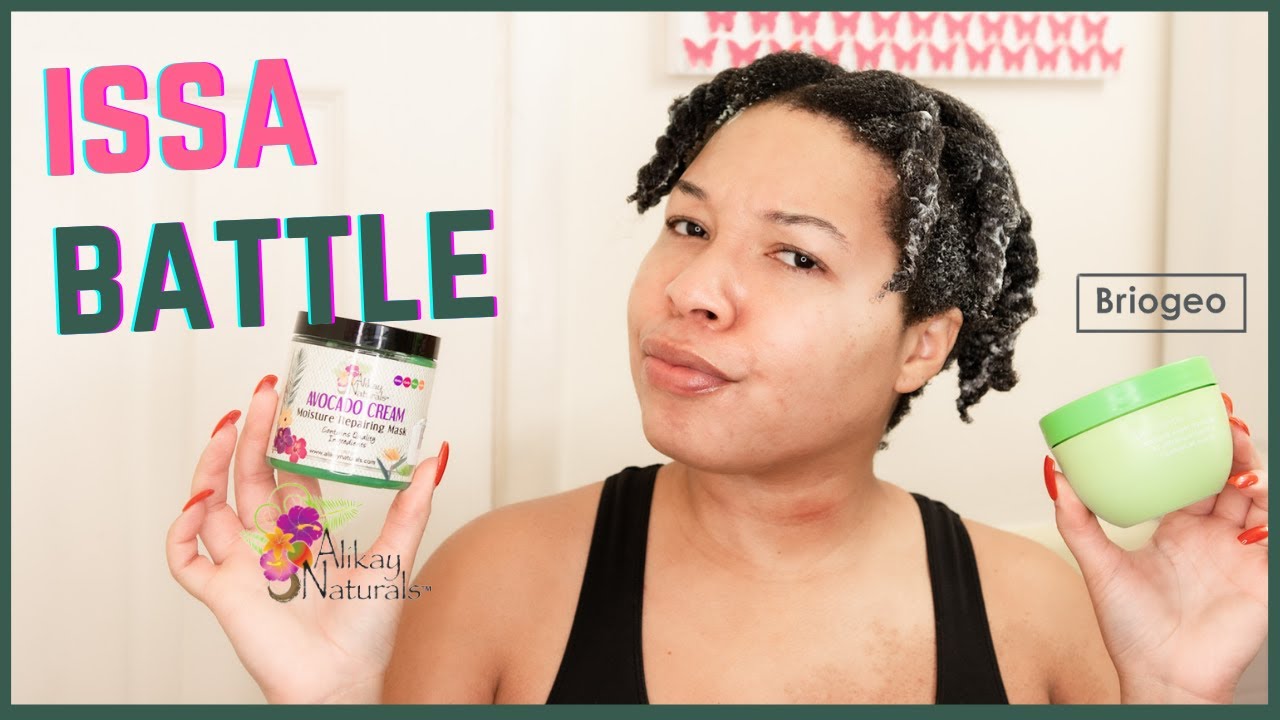 Alikay Naturals Avocado Cream Hair Mask Vs. Briogeo Avocado + Kiwi Hair Mask Comparison