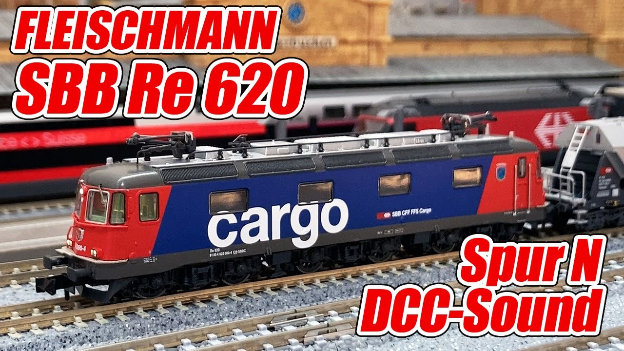 FLEISCHMANN 734191 SBB Re 620 (Re 6/6) DCC-Sound Spur N/N Scale /Nゲージ