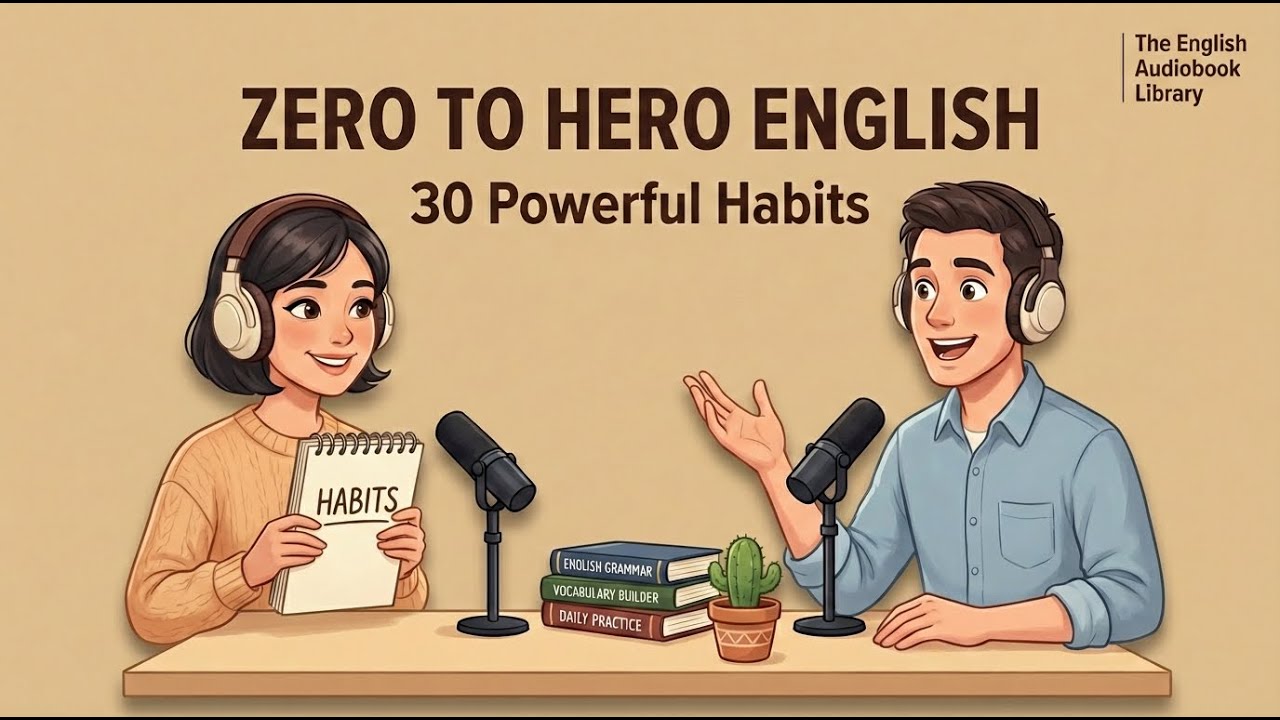 30 Habits to Transform your English from Zero to Hero | English Fluency Podcast