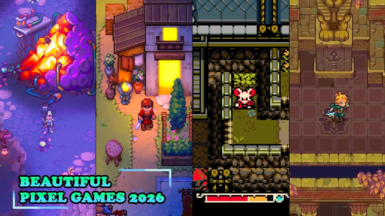 Top 20 Beautiful Pixel Art Games of 2026 (First Half)