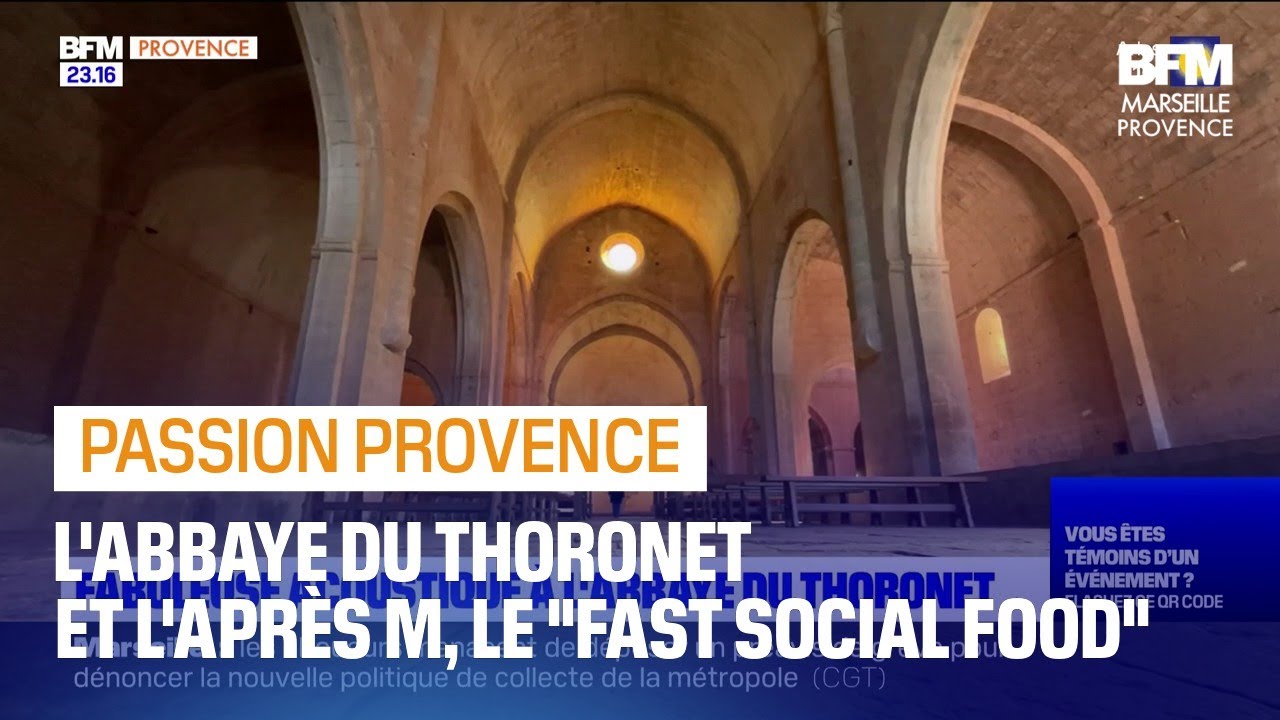 L'exceptionnelle acoustique de l'abbaye du Thoronet et l'Après M le 