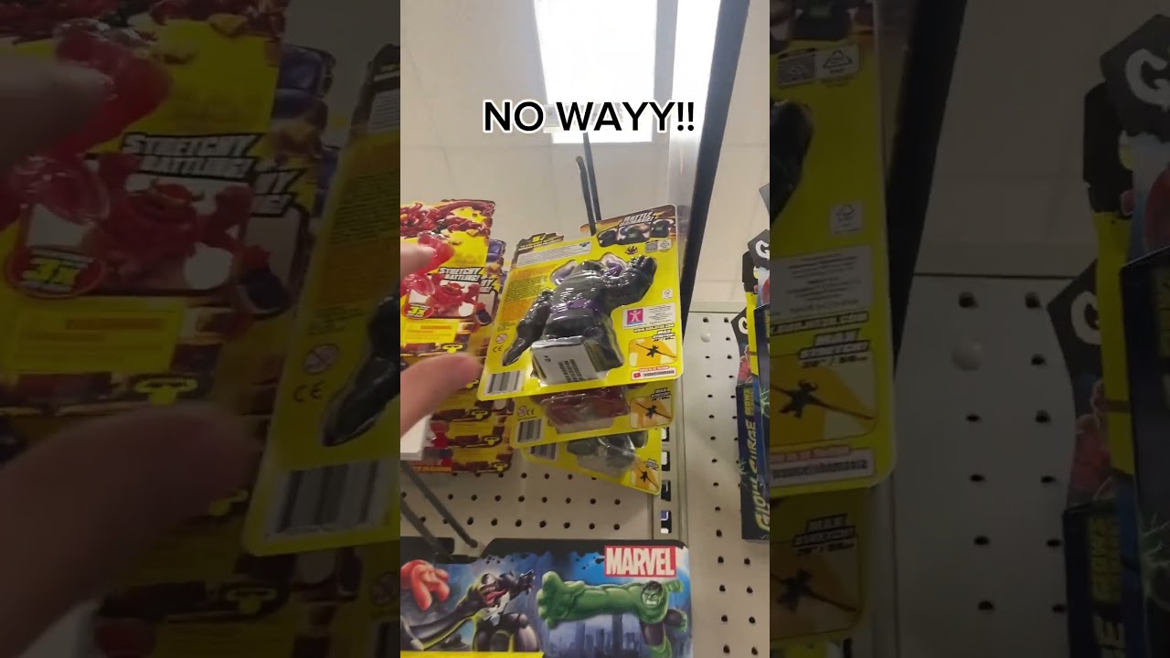 First time finding an ultra rare Goo Jit Zu in the store!! #heroesofgoojitzu #toys #stretchy #shorts
