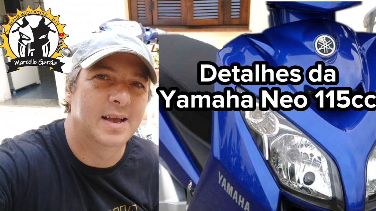 Conhe&ccedil;a o motor da Yamaha Neo 115 suas caracter&iacute;sticas do chassi e outros detalhes #scooter #neo115