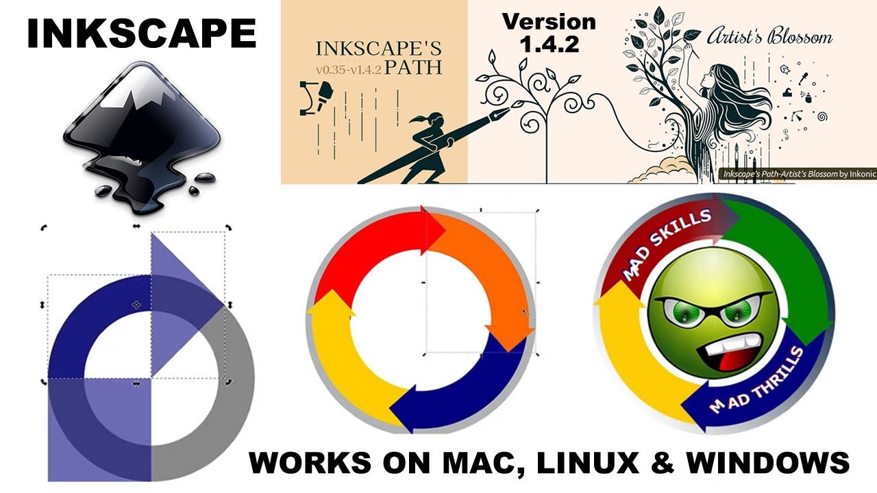 How to Create a Logo in Inkscape 2026 for FREE. #inkscape #logodesign #graphicdesign