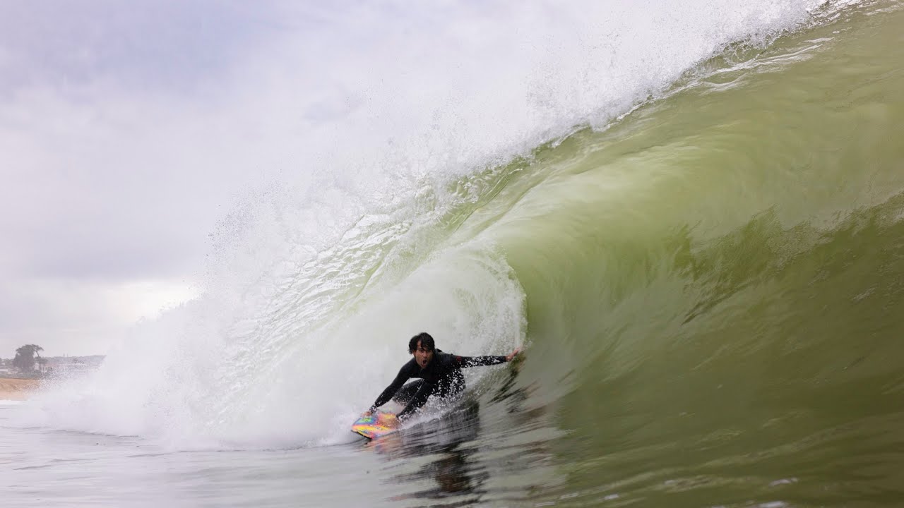 Mason Ho Surfing The Wedge | Rare Nobody Around