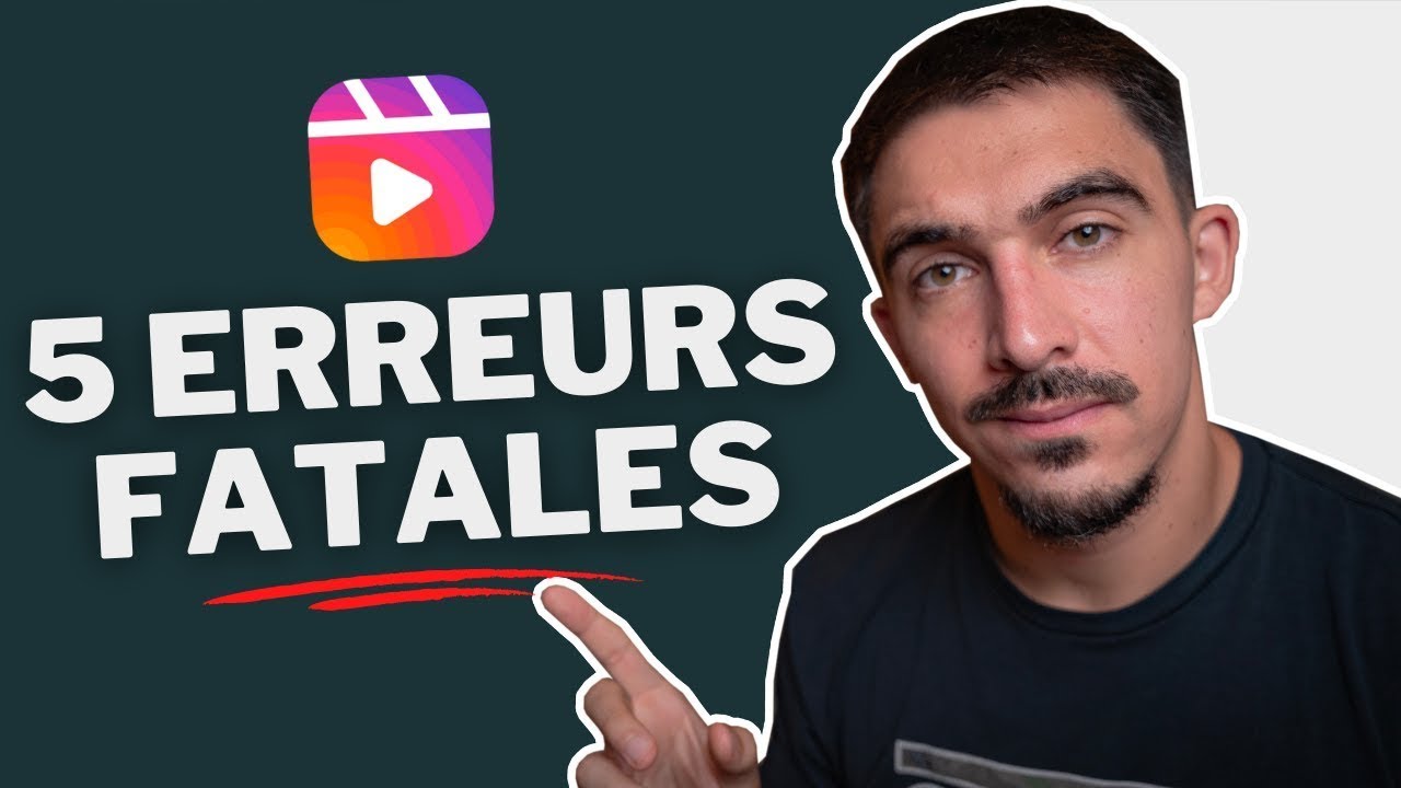Reel Instagram : 5 ERREURS qui ruinent tes résultats (+ solutions)