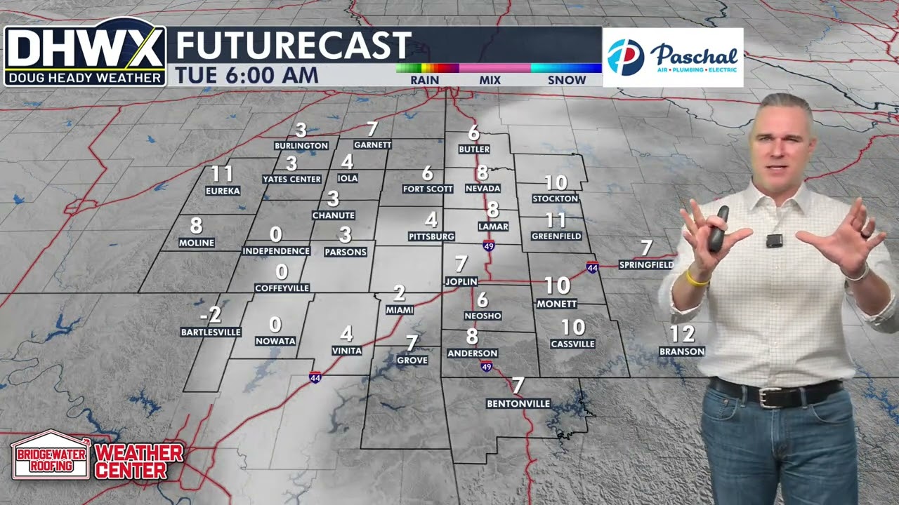 Wednesday PM 1/21 Winter Storm Update