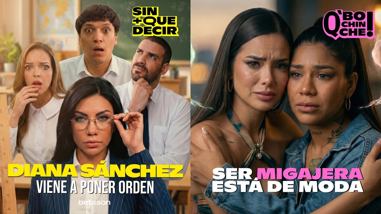 DIANA SÁNCHEZ TOMA EL CONTROL DEL SET | SIN MÁS QUE DECIR | +QTV