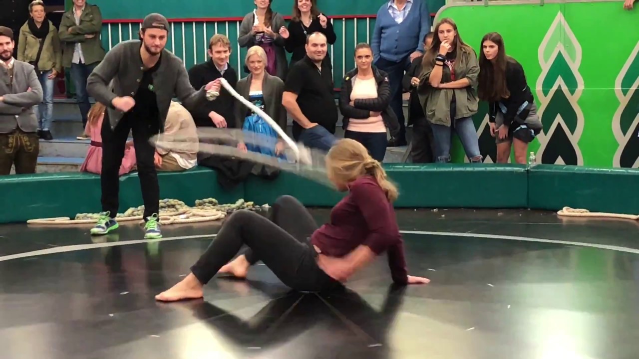 Winning Girl at Octoberfest Devil