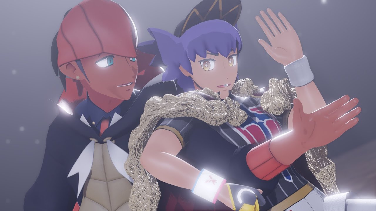 【MMDポケモン】キバナとダンデで「No title」【ポケットモンスターソード・シールド】【1080p】
