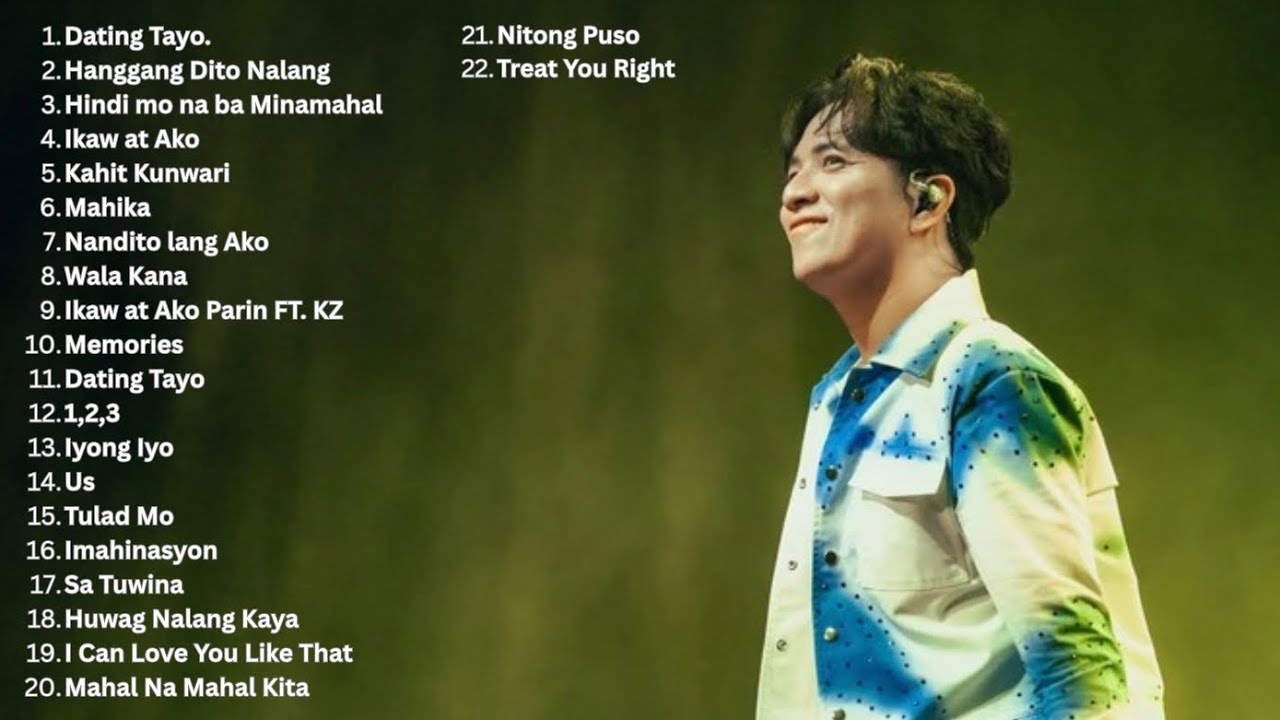 TJ Monterde Song Playlist. 