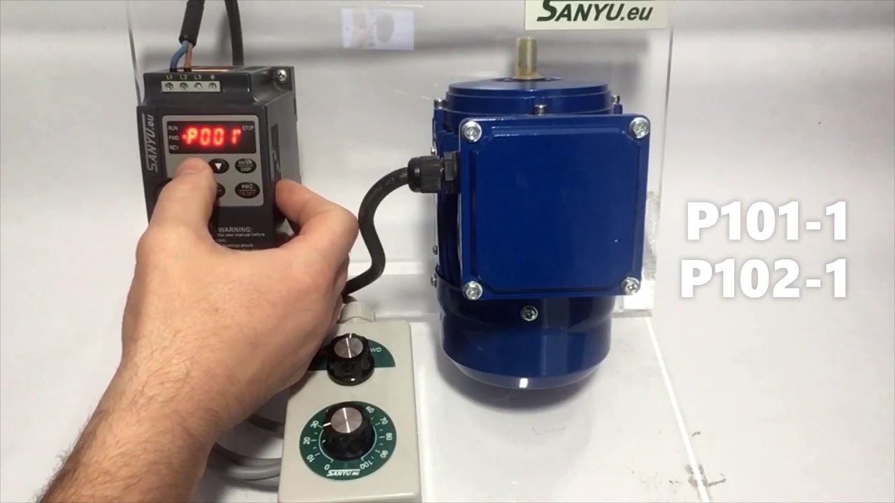 Sanyu SX1000 - sterowanie z zadajnika uniwersalnego