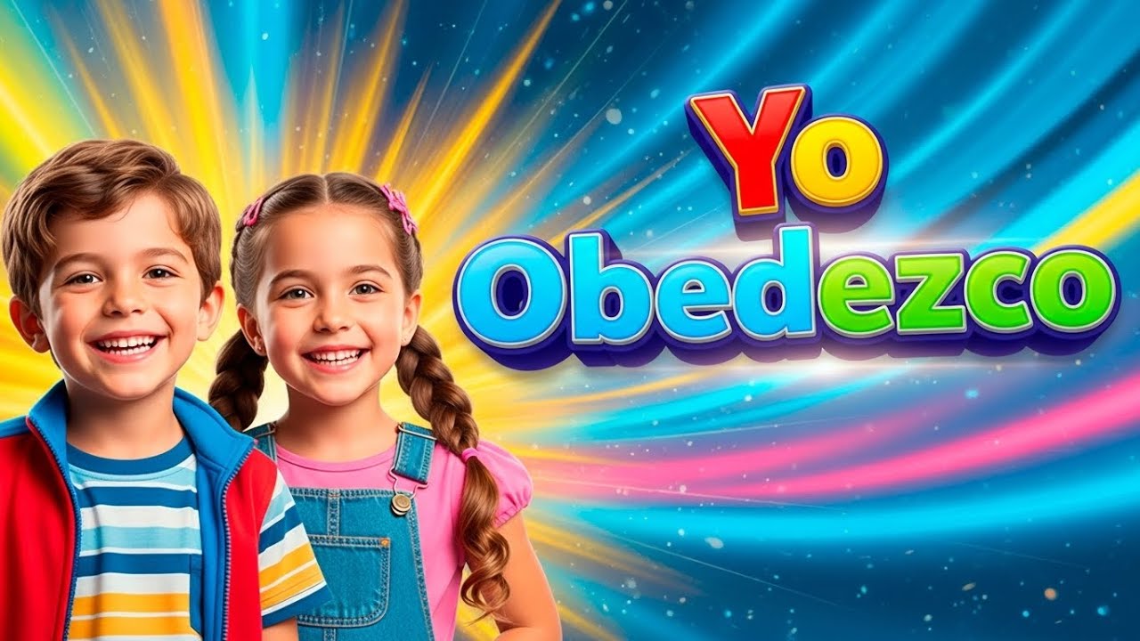 🌈 “Yo obedezco a Jesús” – Canción cristiana para niños🎶