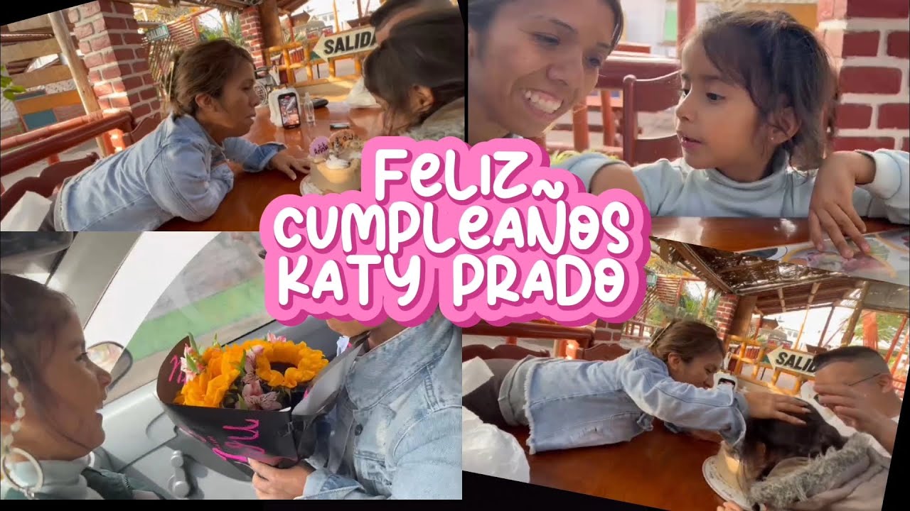 Sorpresa a Katy Prado Artista en su cumpleaños