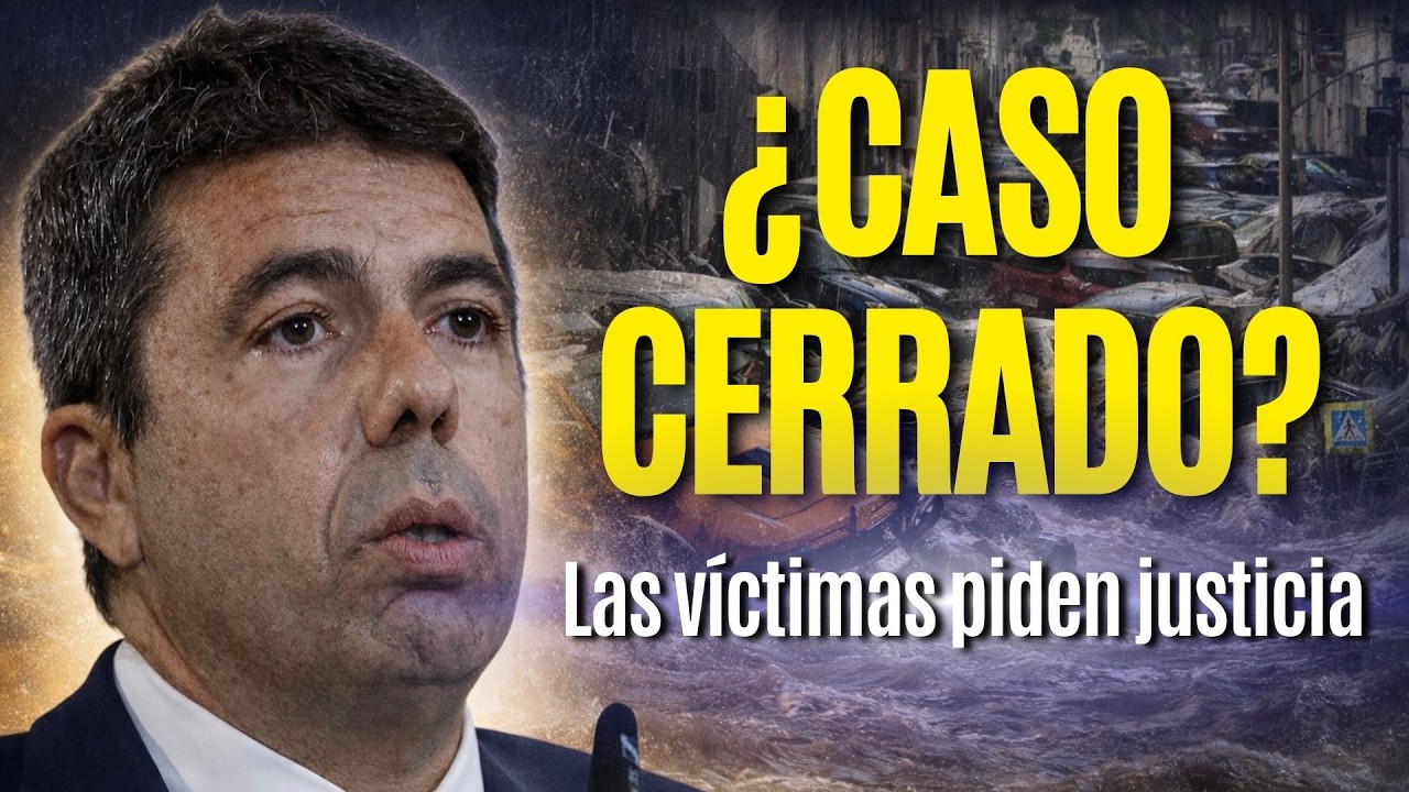 ⚖️ El TSJCV no investigará a CARLOS MAZÓN por la DANA 🌧️ Víctimas exigen quitar su aforamiento