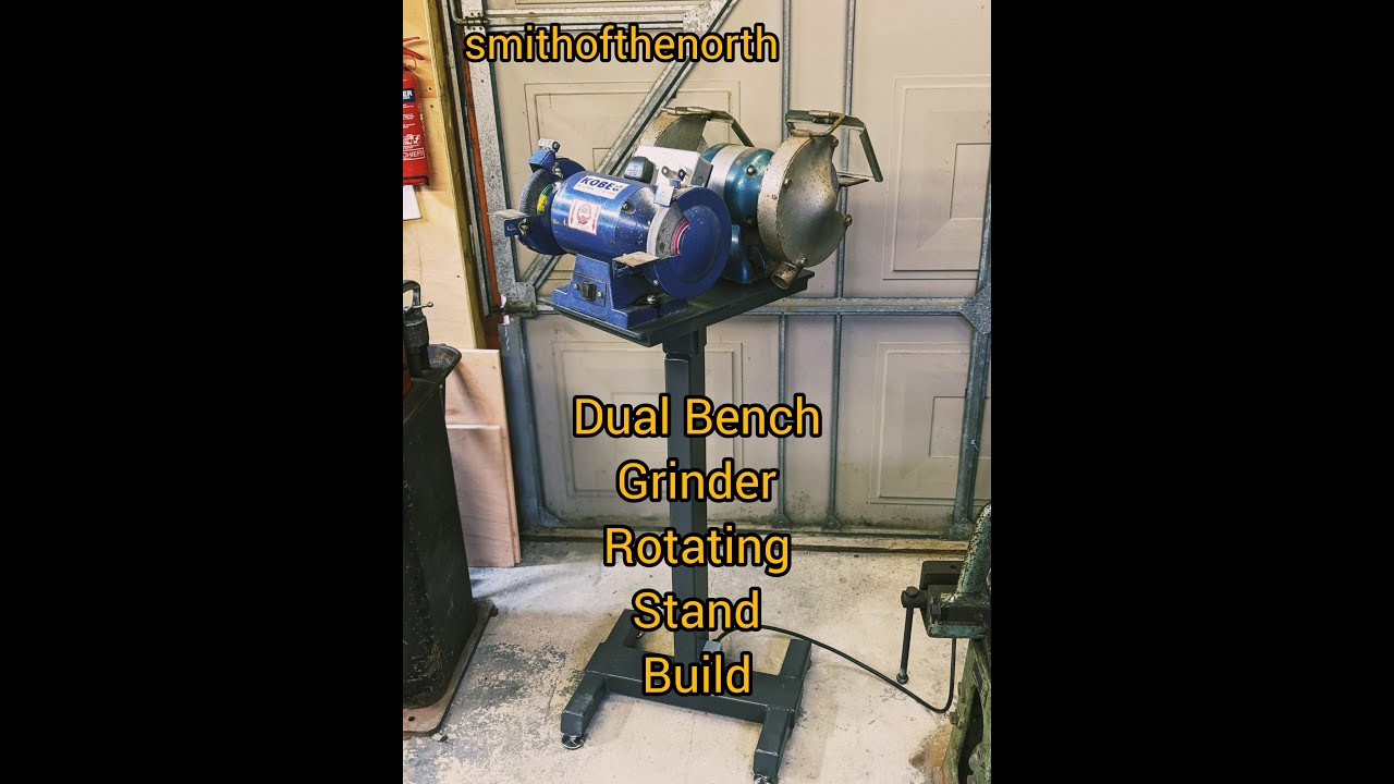 Dual Bench Grinder Stand Build