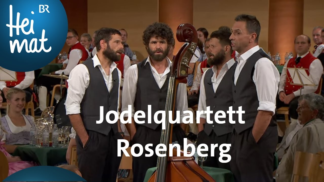 Jodelquartett Rosenberg: Bärgbächli | Musikantentreffen | BR Heimat - Die beste Volksmusik