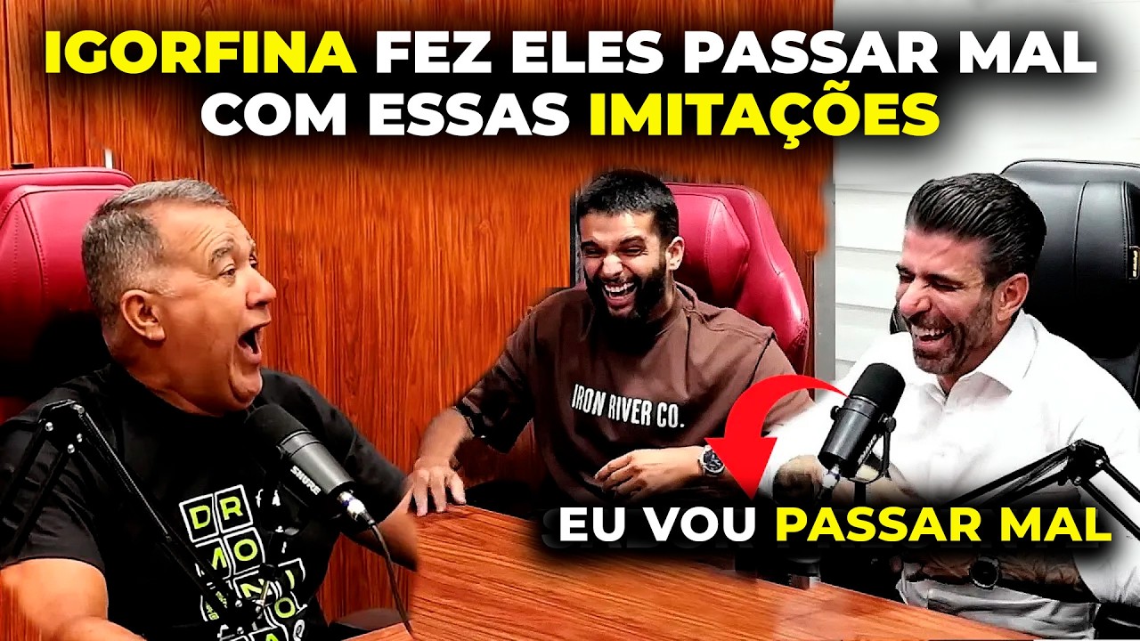 IGOFINA FAZENDO IMITAÇÕES MUITO ENGRAÇADAS | TCAR PASSOU MAL DE RIR  KKKKKKKKK
