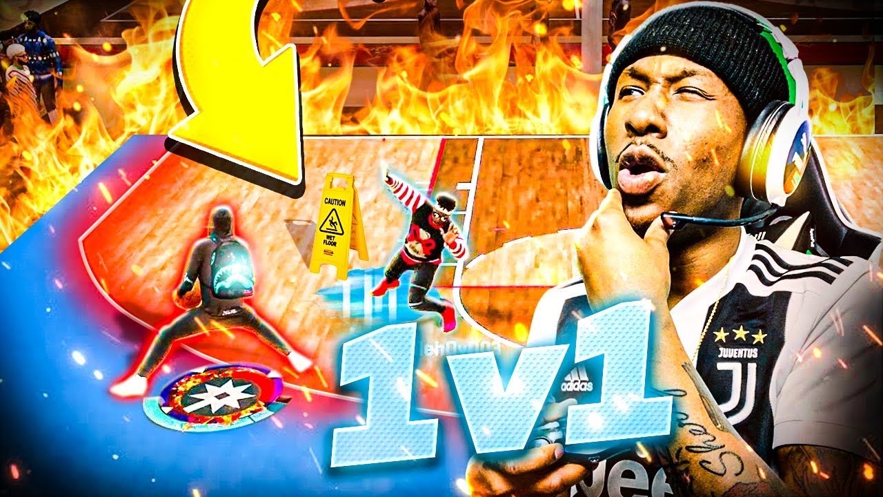 Stretch Big takes over the 1v1 court and went crazy with this NEW JUMPSHOT! Stretch Big Demigod!