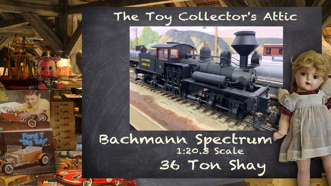 Bachmann Spectrum 1:20.3 scale 36 Ton Shay