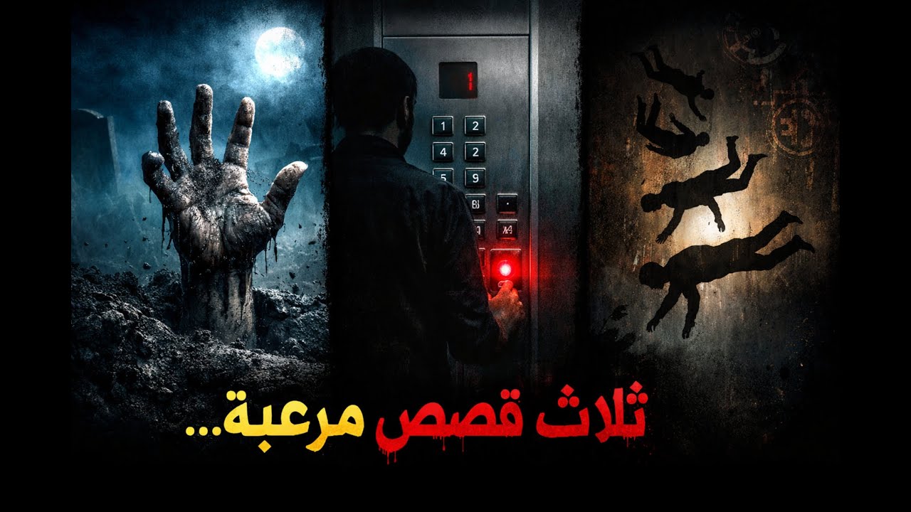 يد خرجت من القبر… ومصعد لا يظهر للجميع | 3 قصص رعب حقيقية