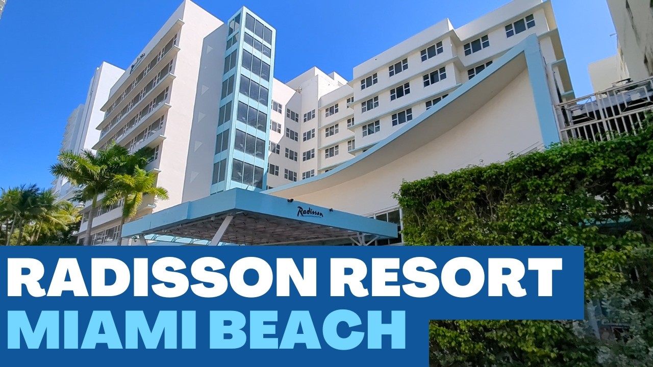 Radisson Resort Miami Beach - Hotel Review - Mid Beach, Miami - Near Cruise Port #travel #cruise