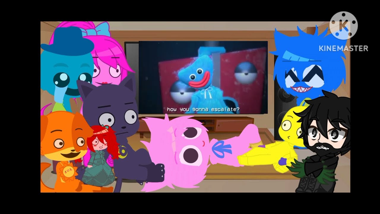 poppy playtime+roiling giant reacts to rap battle [credits to @FreshyKanal ]