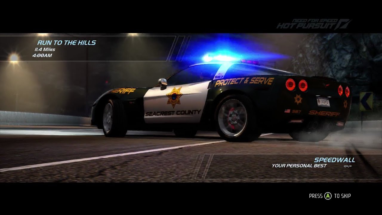 Need For Speed Hot Pursuit  - Run To The Hills (Cop)