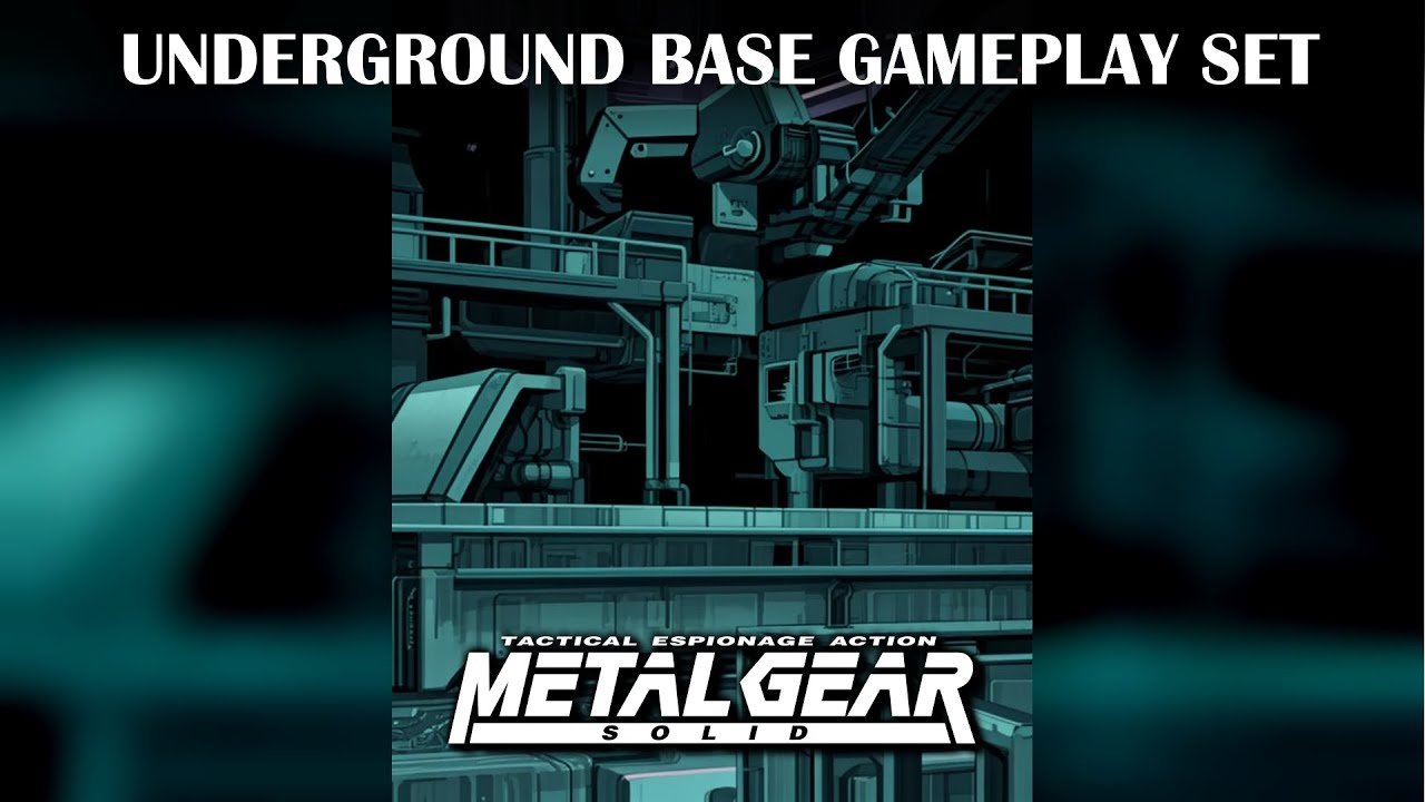 Underground Base Gameplay Set - Metal Gear Solid [1998] - Game-Rip Soundtrack