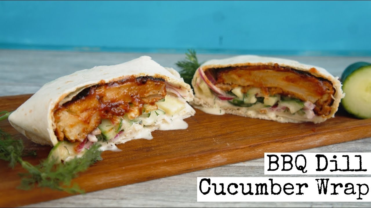 BBQ Dill Cucumber Wrap | Sandwich