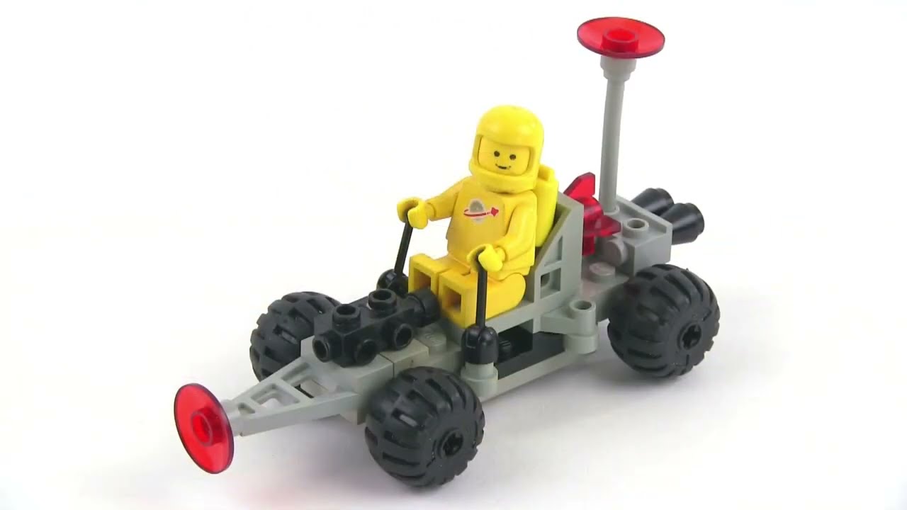 🔄 LEGO Classic Space 1985 Crater Crawler review! 6826 re upload