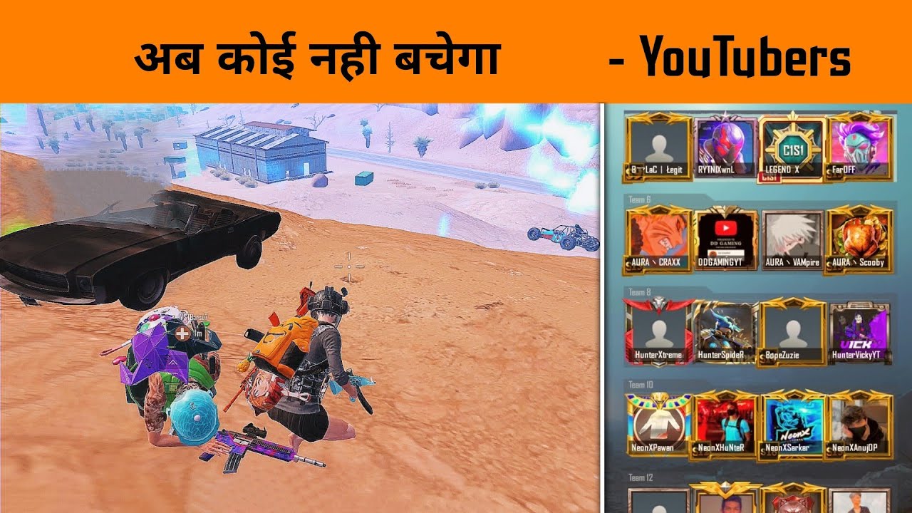 😤 YouTubers Battle Gone Wrong in this match - 2 man Standing in this match - GameXpro