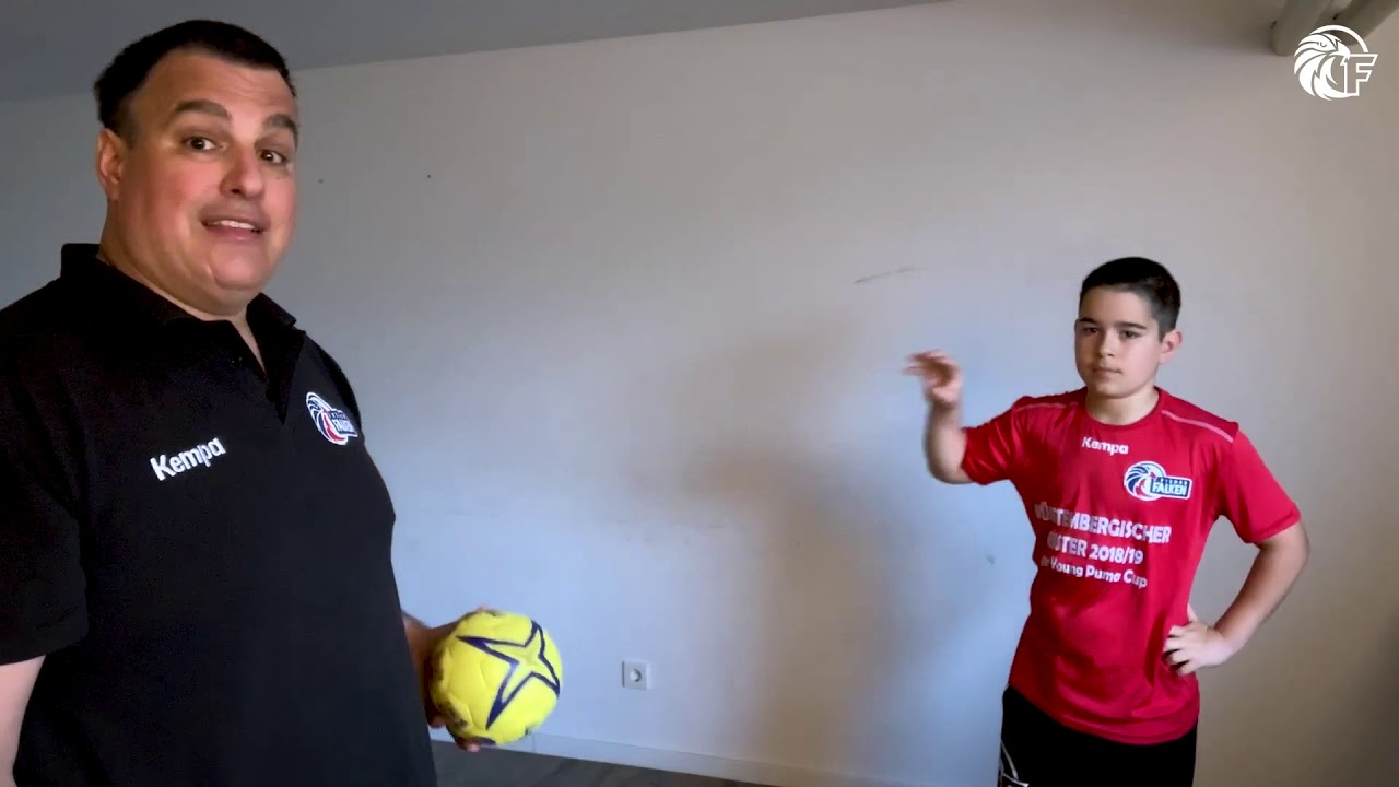 Folge 2 der JANO Filder Kinderhandball Online Academy: Fangen lernen