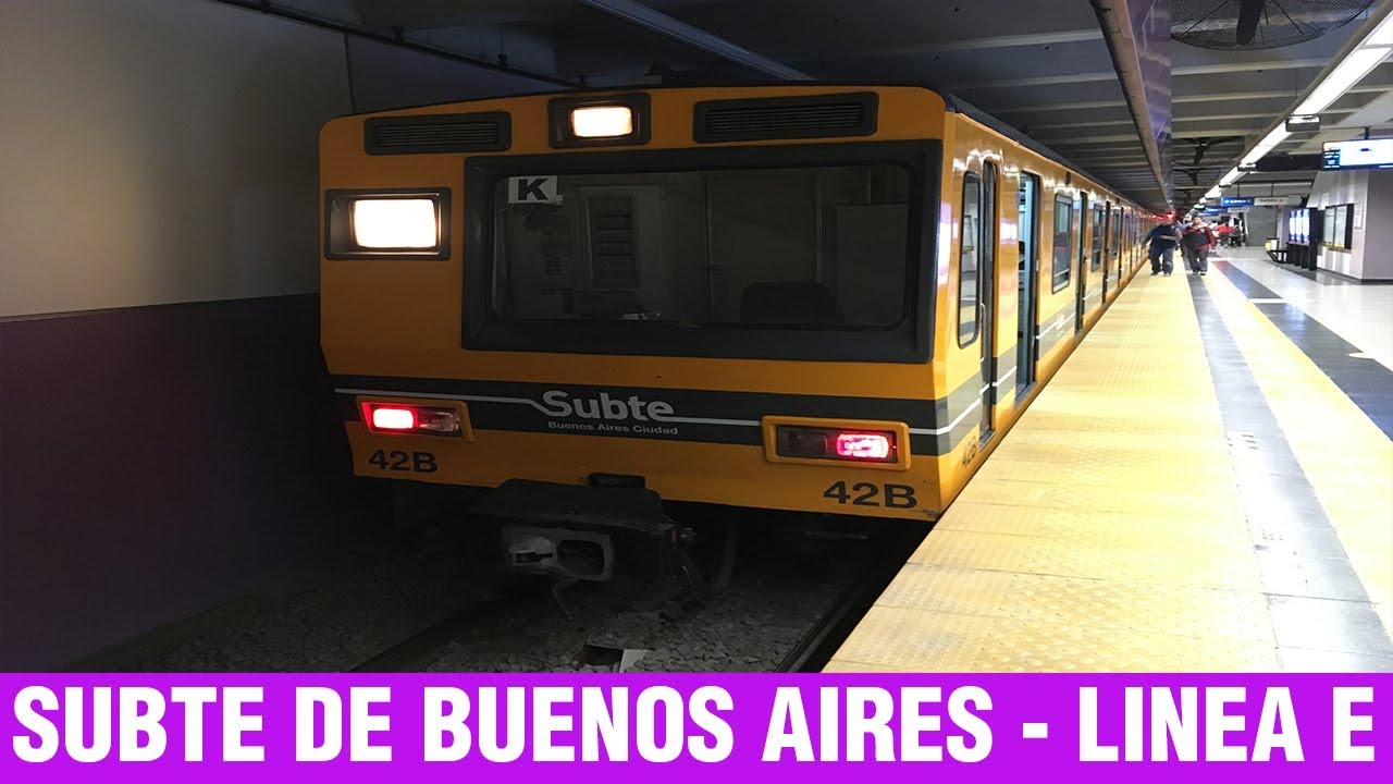 Subte de Buenos Aires | Linea E (Septiembre 2019)