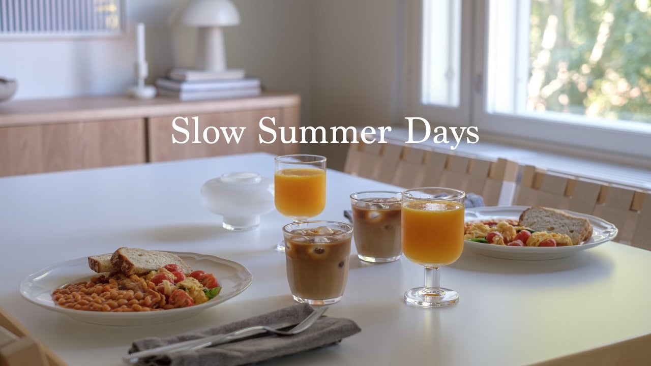 Slow Summer Days in Finland | Cottage Life, City Moments & Resting I Breakfast & Coffee