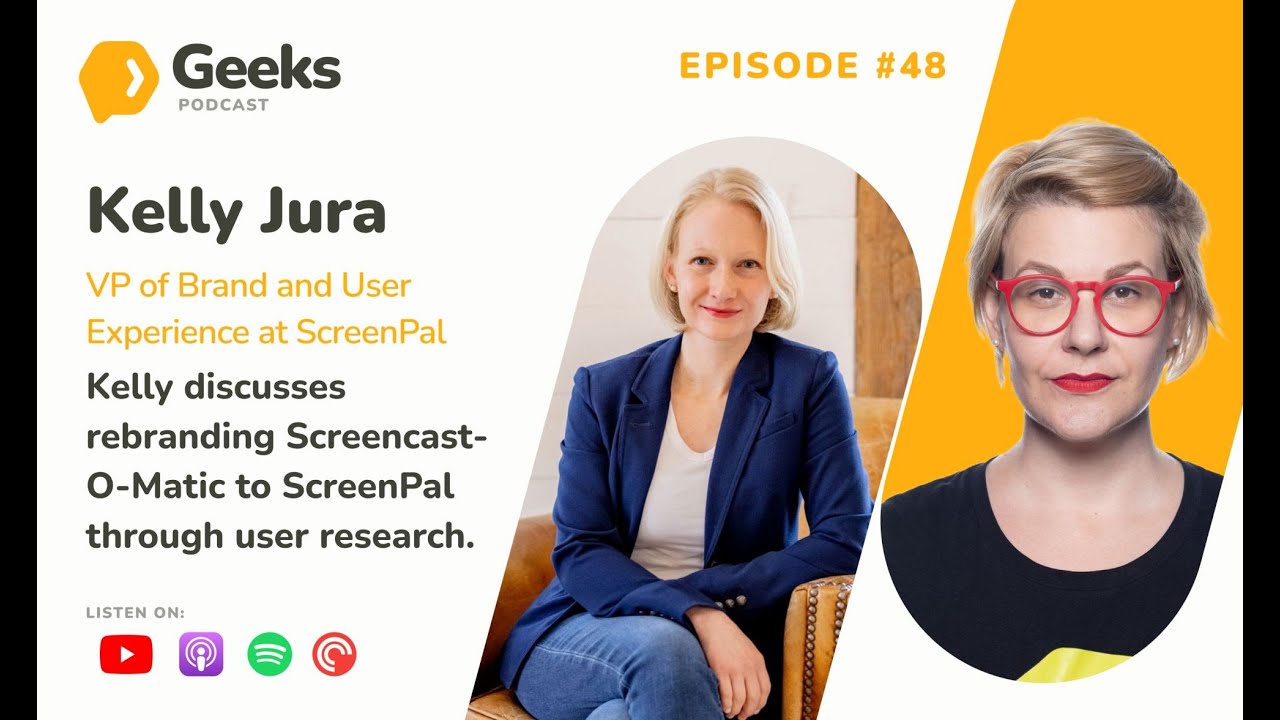 Kelly Jura | How user research shaped a brand: a case study | #48