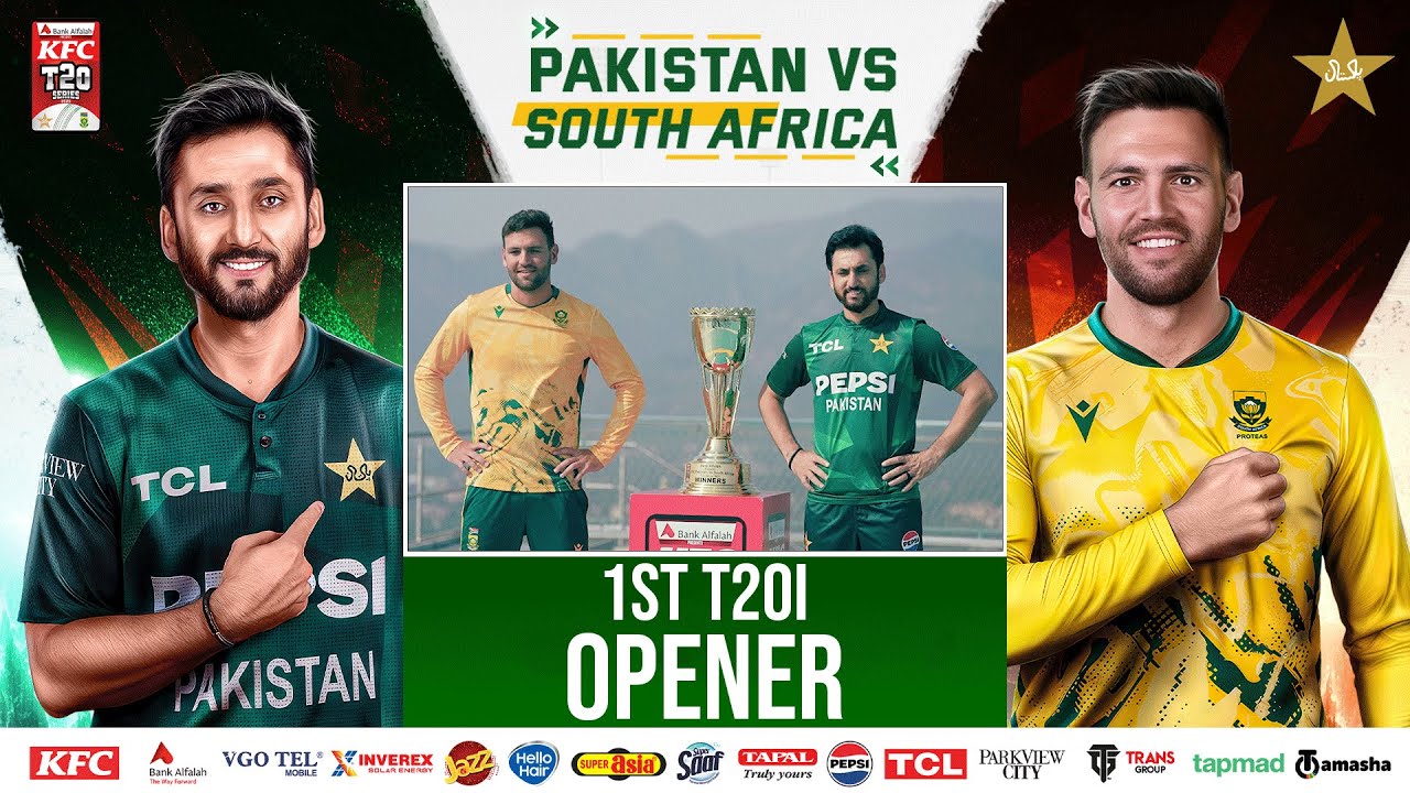 Opener | Pakistan vs South Africa T20I Series | 1st T20I | PCB | M2R1U