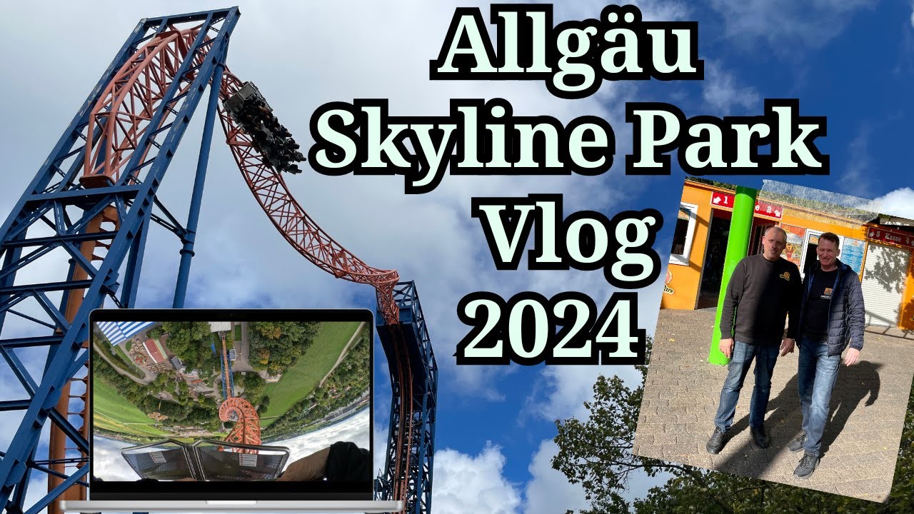 Allgäu Skyline Park 2024 Vlog | Funfairblog #261 [4K]