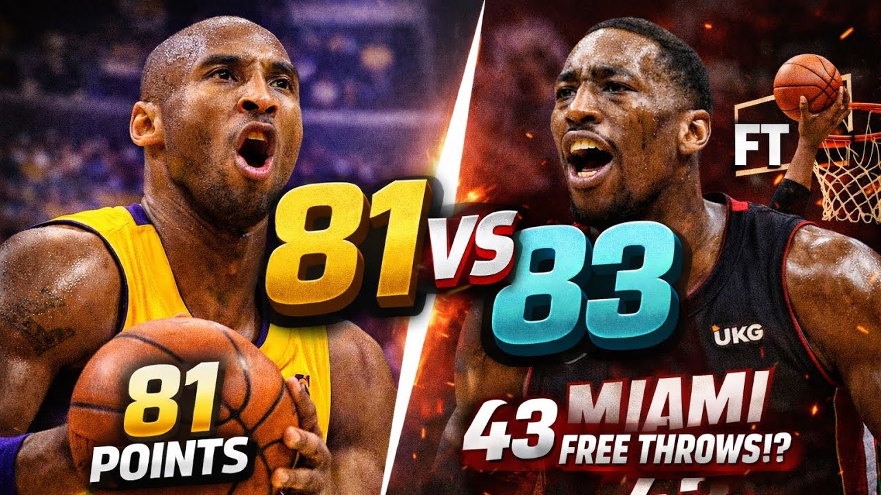 Bam Adebayo 83 vs Kobe Bryant 81. Every Basket! 