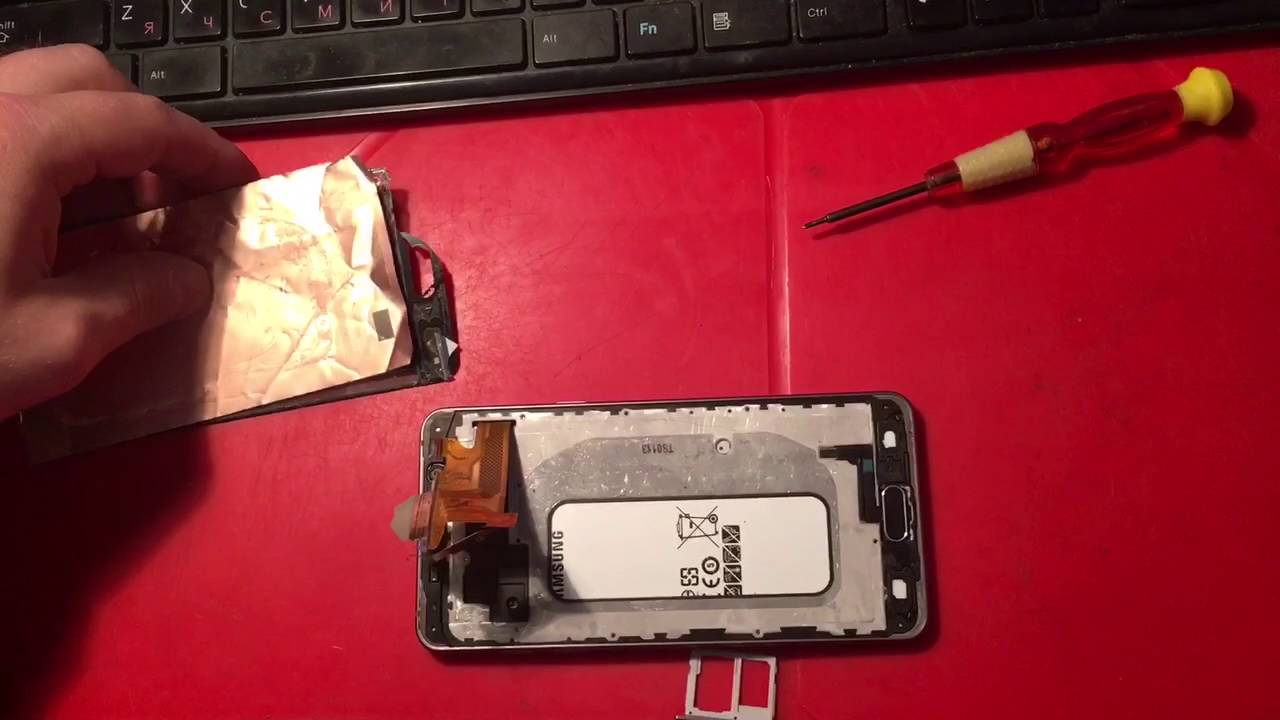 Разбор Samsung a510f Galaxy a5 2016