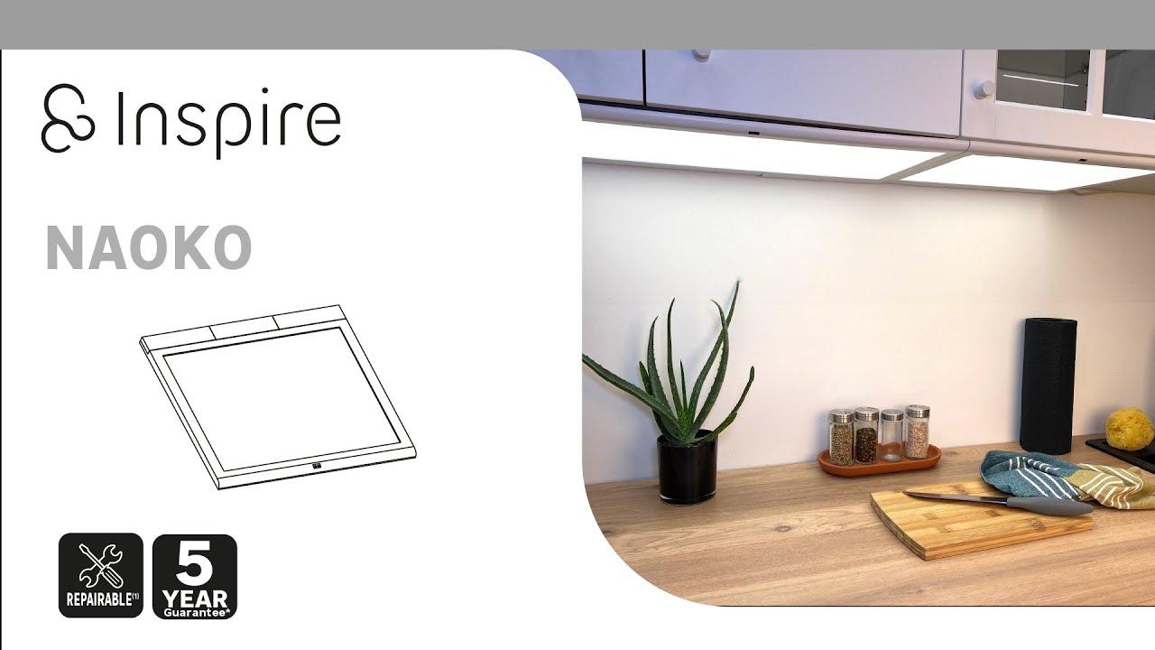 Installer et utiliser un panneau LED NAOKO INSPIRE