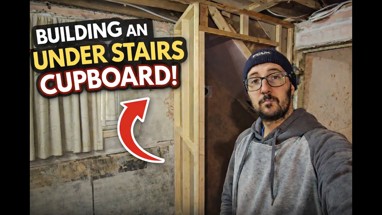Building an Under Stairs Cupboard | Our Home Renovation