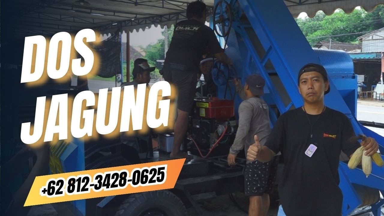 Panen Lebih Praktis dengan Mesin Pemipil Jagung Konveyor, Hemat Tenaga dan Waktu Saat Musim Panen
