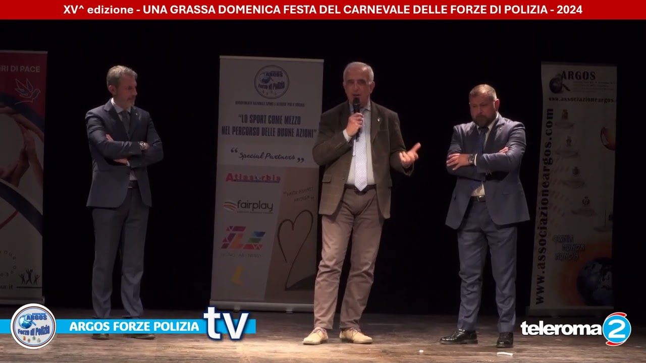 MAURIZIO LOZZI E IL BULLISMO, UNA GRASSA DOMENICA 2024 di ARGOS (#argosforzepolizia)