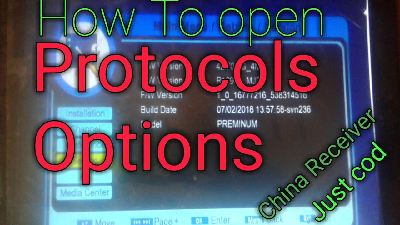 How to open New black Goto Protocol Options Hindi/Urdu