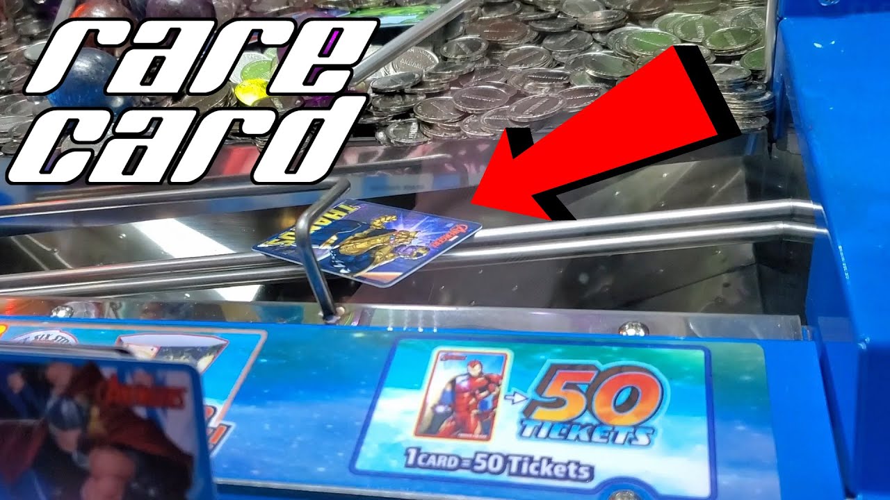 Rare Card Thanos WIN! Avengers Coin Pusher Ft. The Kawaii Room!