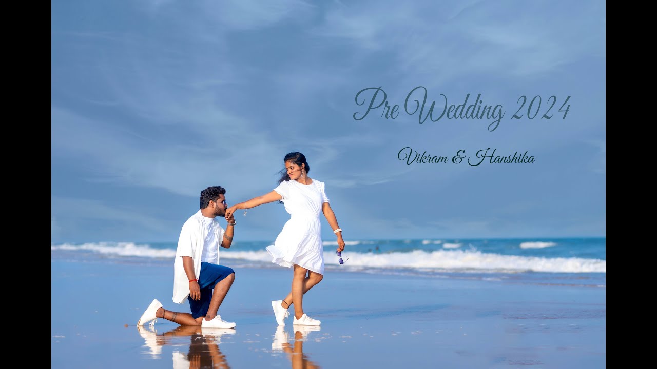 Best Pre-wedding video shoot 2024 || chirala beach || vikram&hanshika||
