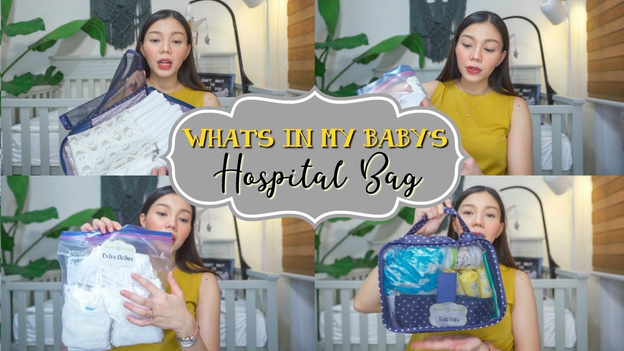 WHAT'S IN MY BABY'S HOSPITAL BAG | Peevee Dela Rosa