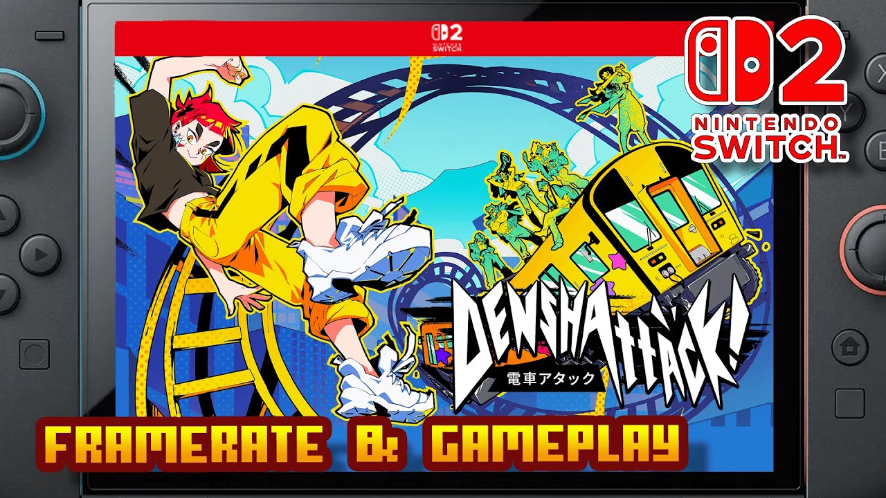 Denshattack! -  (Nintendo Switch 2) - Framerate & Demo Gameplay